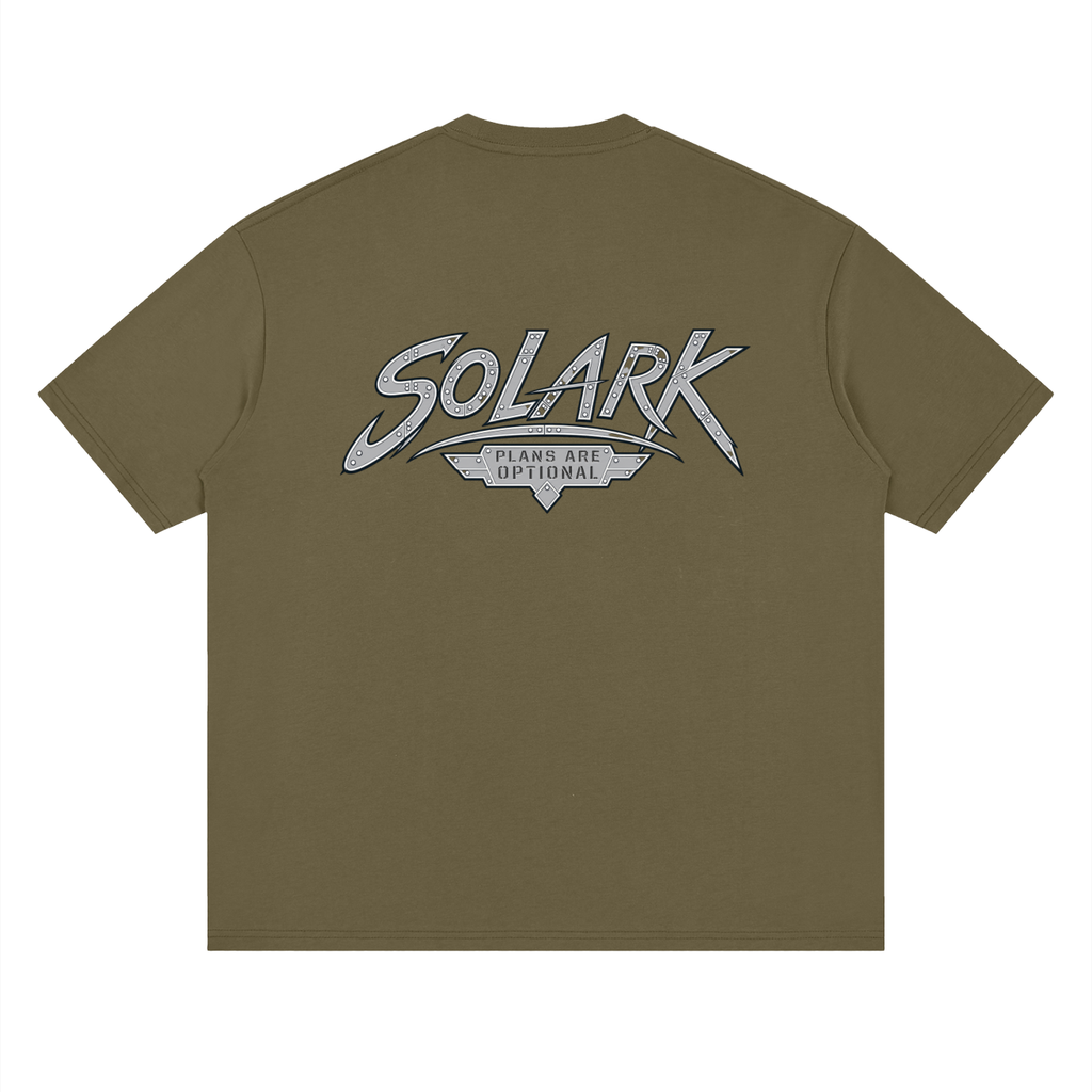 SOLARK streetwear Loose Drop Shoulder T-Shirt