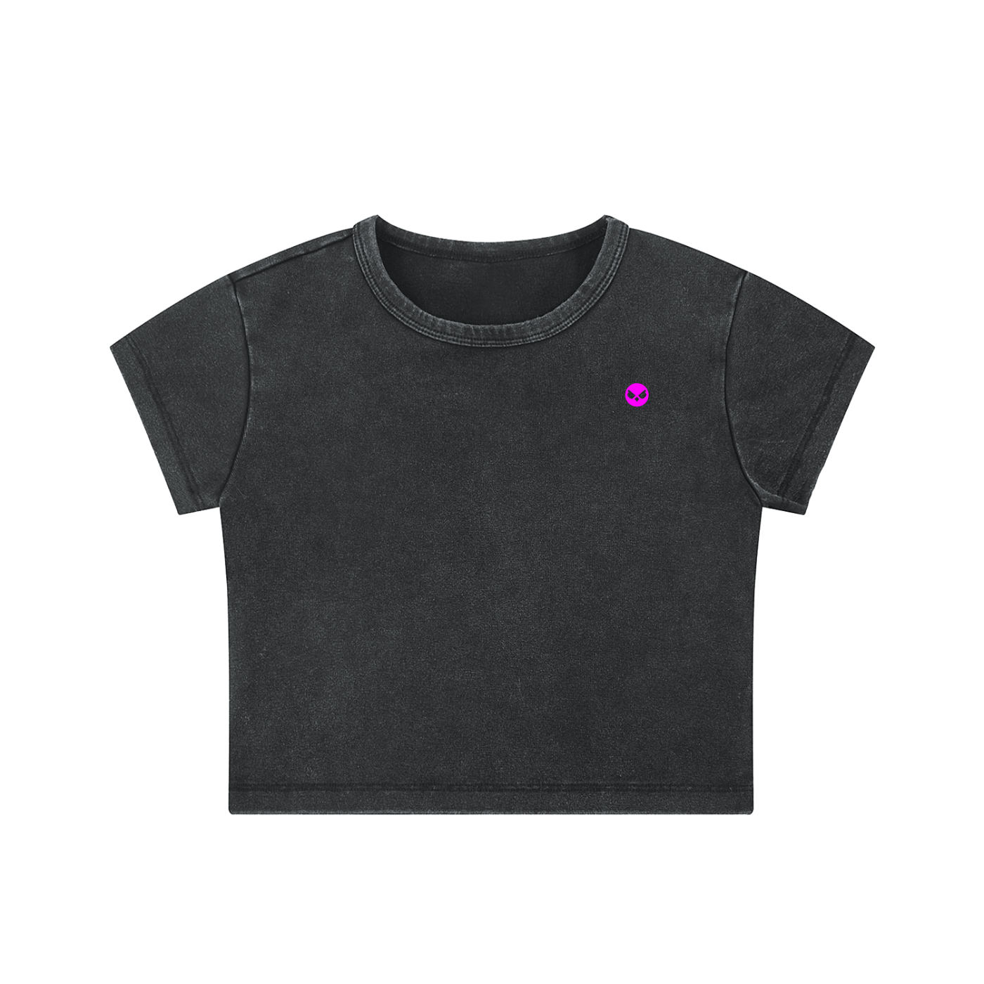 Snow Washed Crop Top