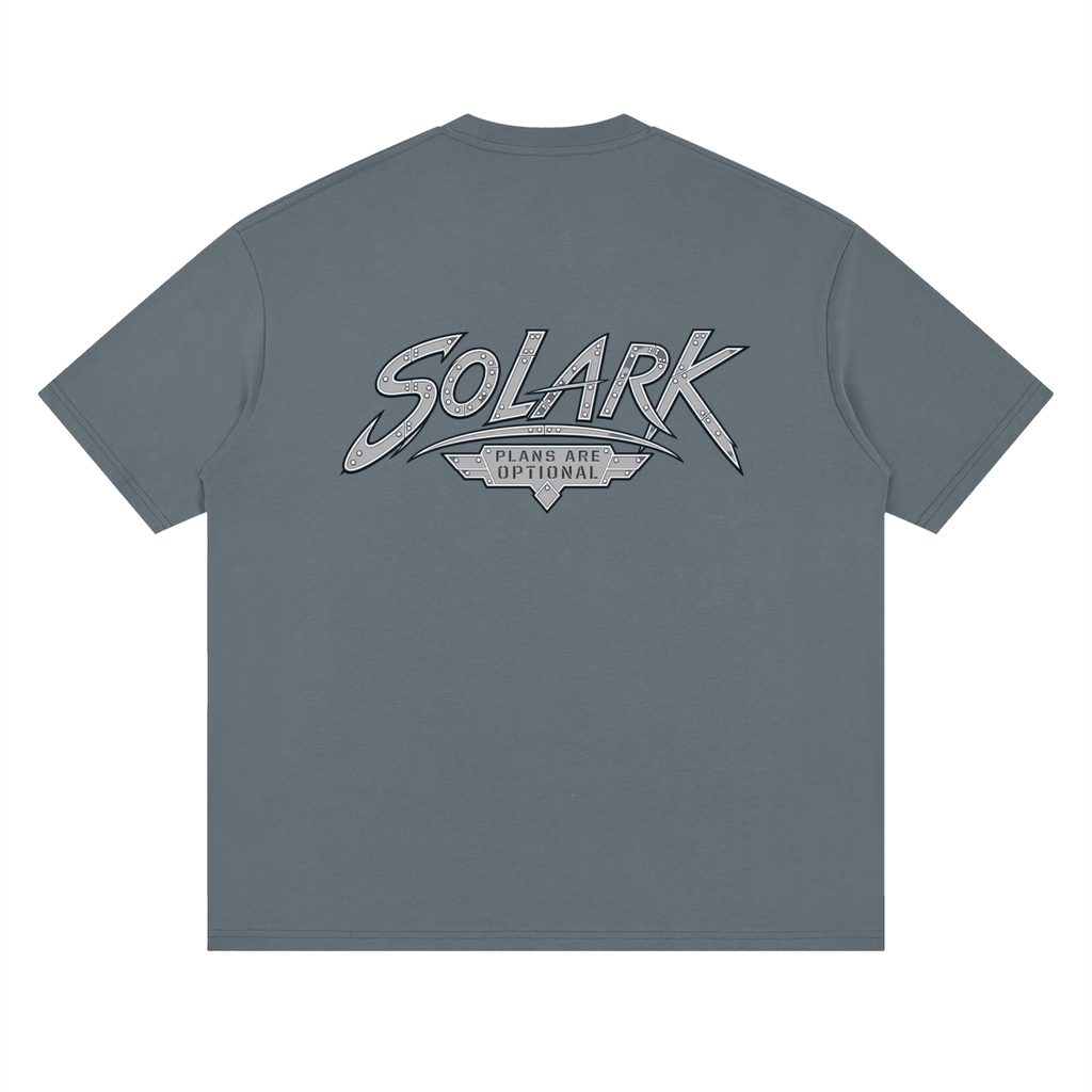 SOLARK streetwear Loose Drop Shoulder T-Shirt
