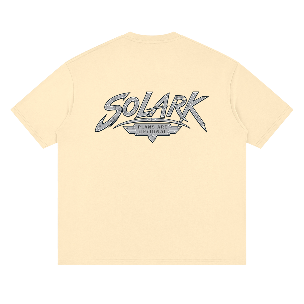 SOLARK streetwear Loose Drop Shoulder T-Shirt