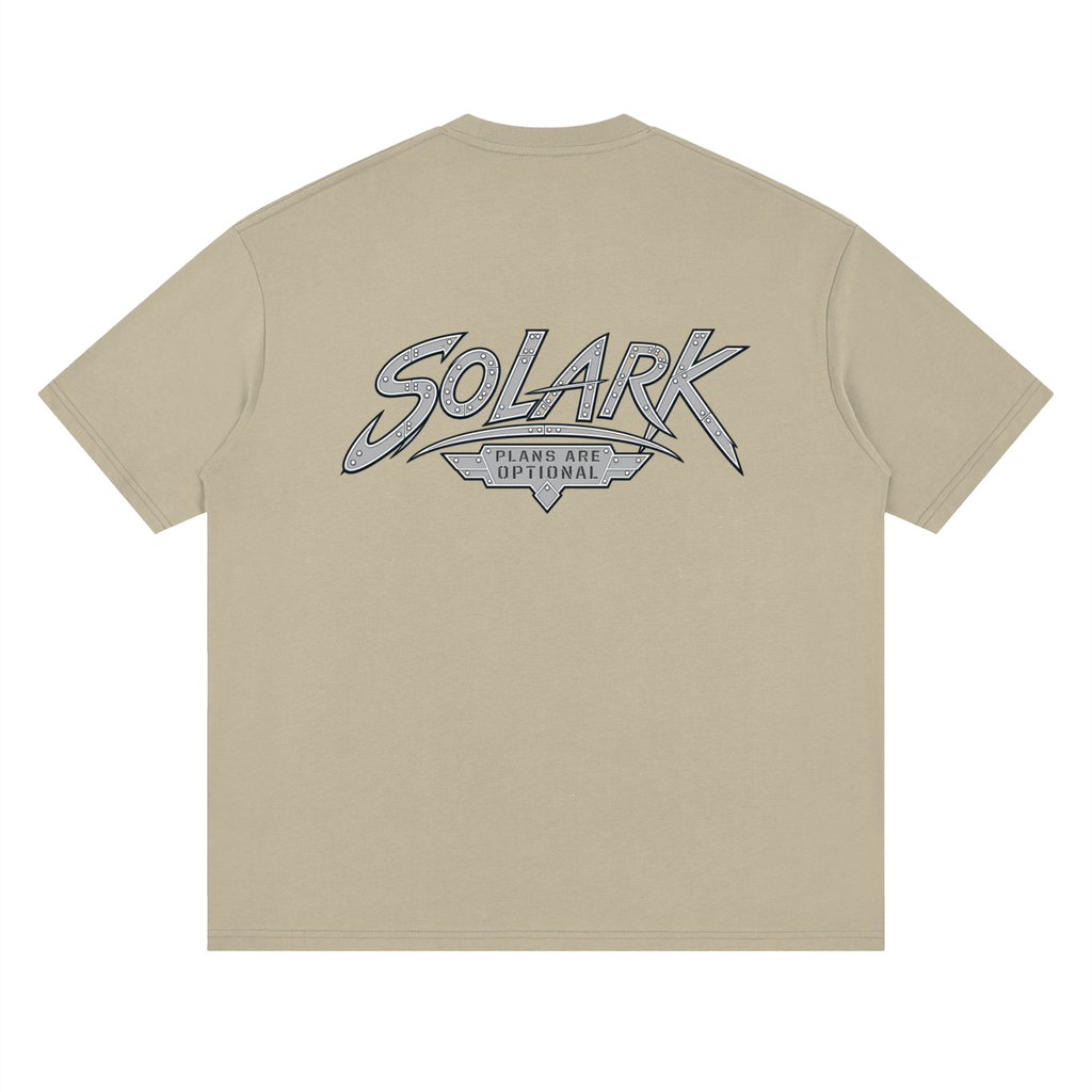 SOLARK streetwear Loose Drop Shoulder T-Shirt