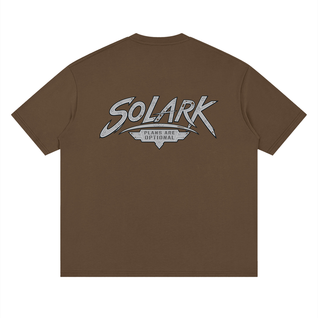 SOLARK streetwear Loose Drop Shoulder T-Shirt