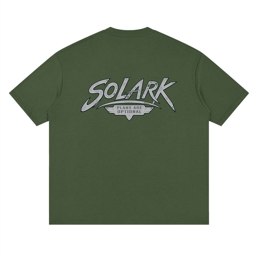 SOLARK streetwear Loose Drop Shoulder T-Shirt