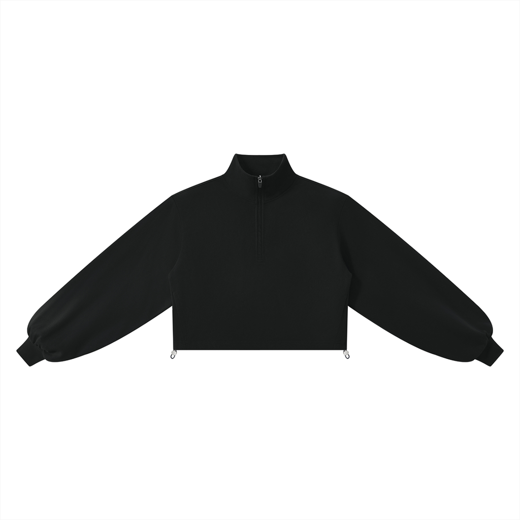 Women’s Mock-Neck Quarter-Zip Sweatshirt