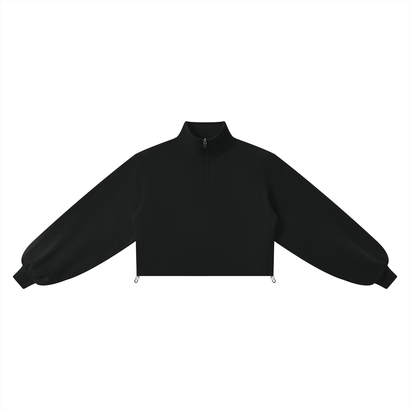 Women’s Mock-Neck Quarter-Zip Sweatshirt