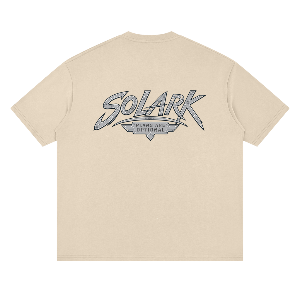 SOLARK streetwear Loose Drop Shoulder T-Shirt