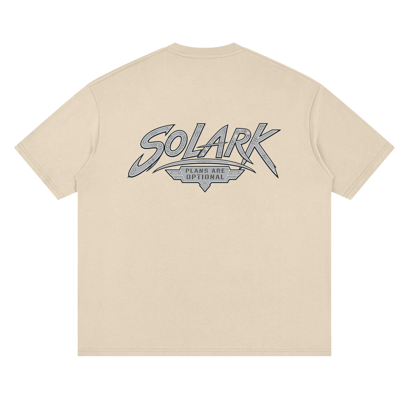 SOLARK streetwear Loose Drop Shoulder T-Shirt