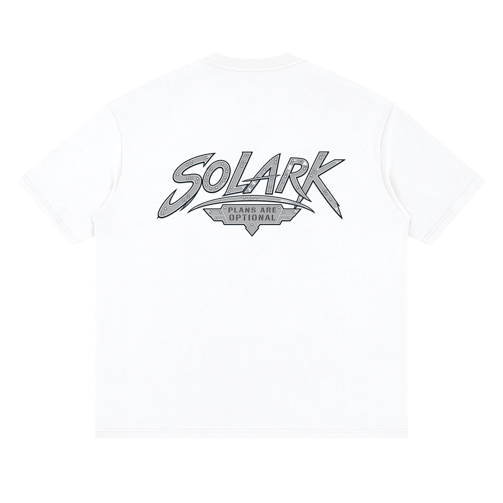 SOLARK streetwear Loose Drop Shoulder T-Shirt